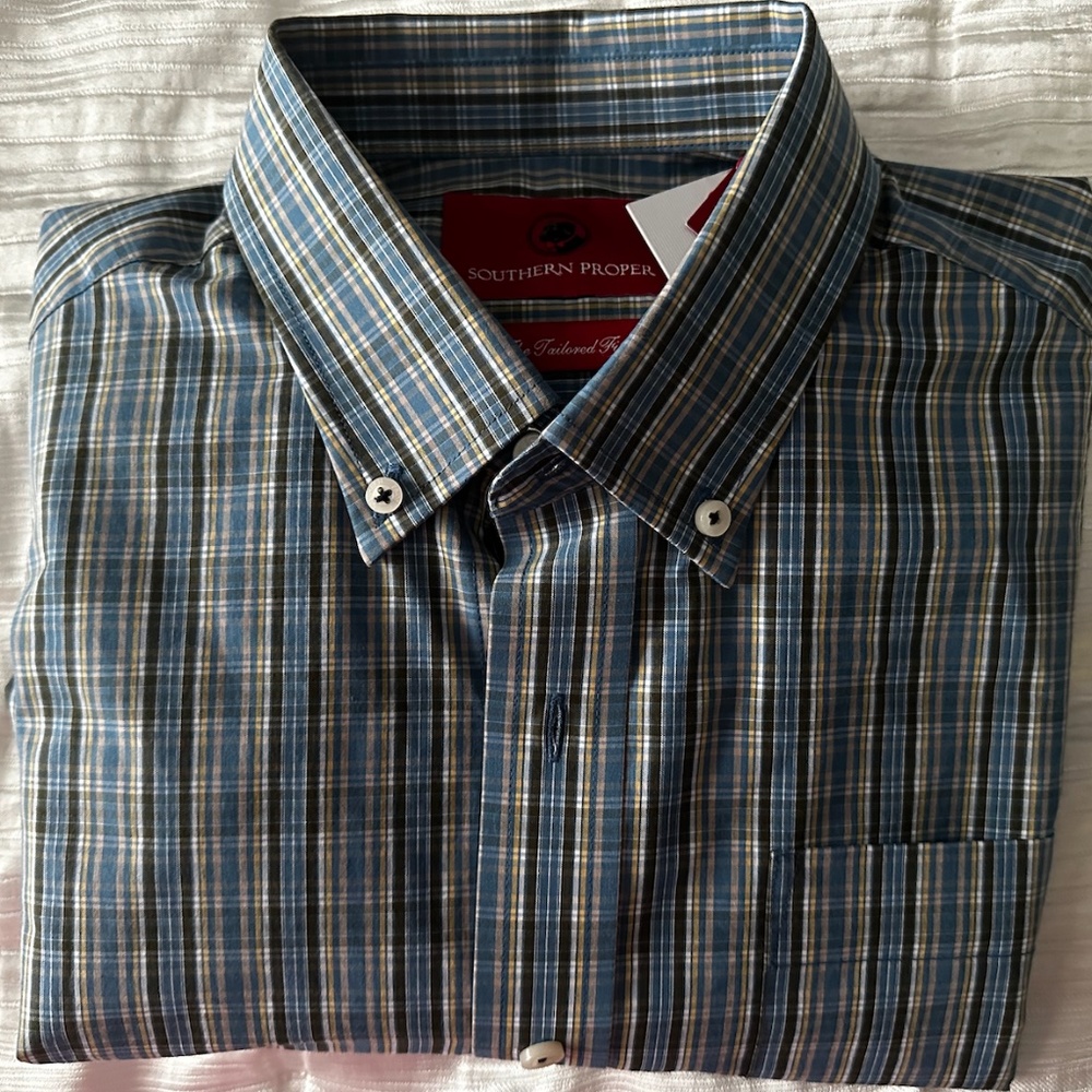 Southern Proper Men's Henning Shirt, Small